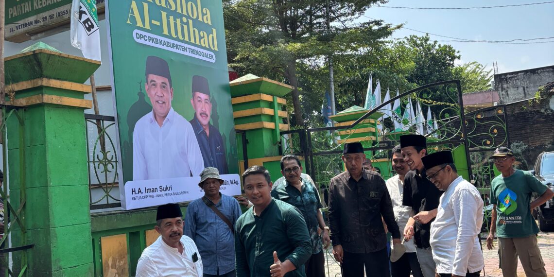Peletakan Batu Pertama Mushola Al-Ittihad, PKB Trenggalek Hadirkan Ruang Religius Baru