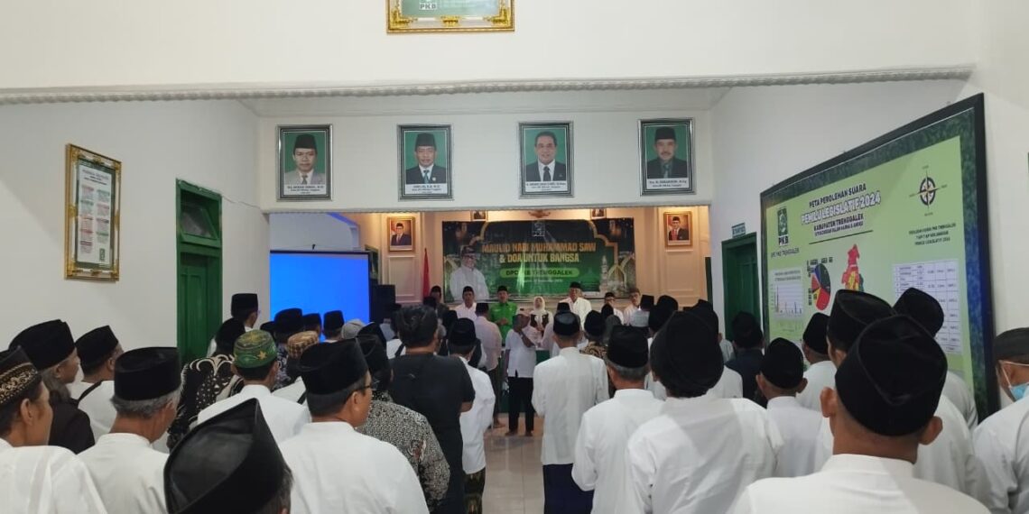 DPC PKB Trenggalek Peringati Maulid Nabi dan Gelar Doa Bersama untuk Bangsa