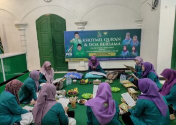Perempuan Bangsa Trenggalek Gelar Khotmil Qur’an dan Doa Bersama Sambut Harlah PKB ke-28