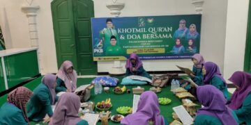 Perempuan Bangsa Trenggalek Gelar Khotmil Qur’an dan Doa Bersama Sambut Harlah PKB ke-28