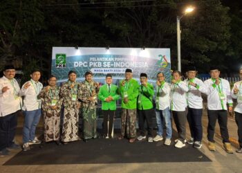 DPC PKB Trenggalek Resmi Dilantik Bersama DPC PKB Se-Indonesia, Siap Jalankan Amanah Masa Bakti 2026–2031